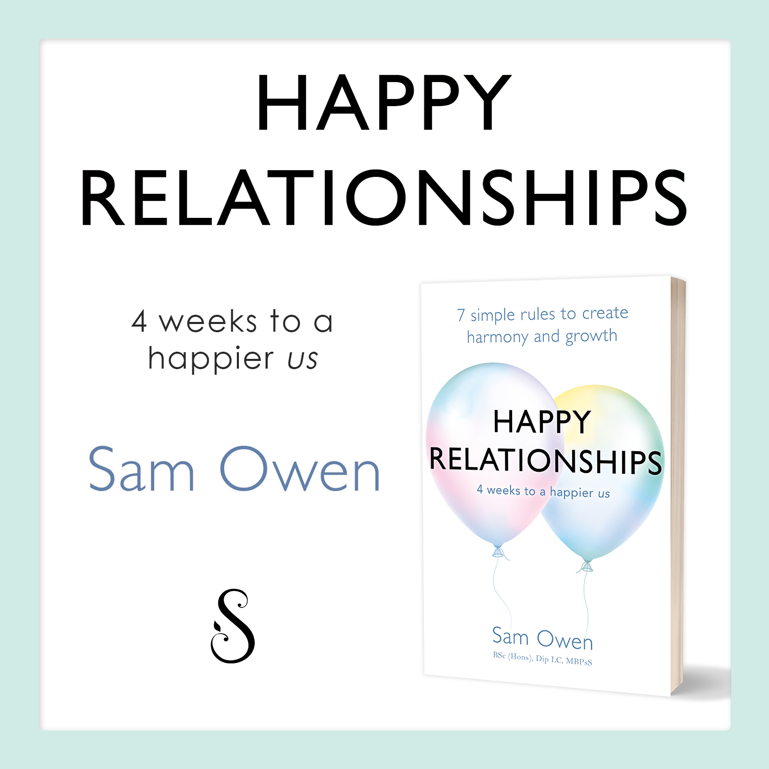 Happy Relationships by Relationship Coach Sam Owen - self-help book