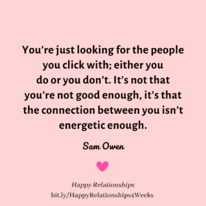 Happy Relationships book quote - Sam Owen