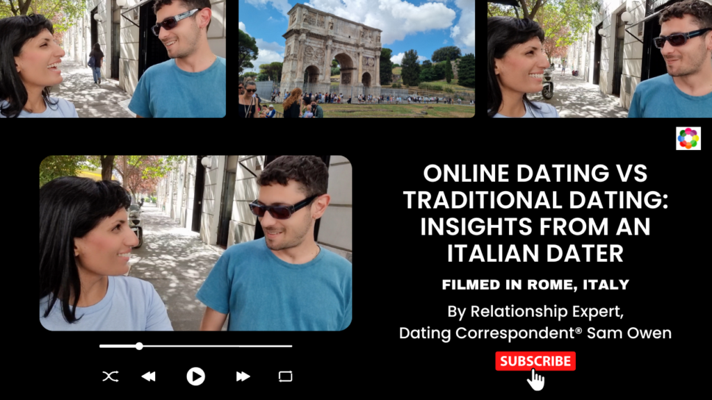 dating apps, online dating, offline dating, rome, italy, europe